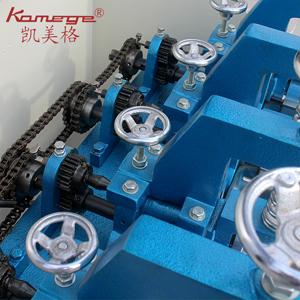 廠家直銷 四段輪貼合機 皮帶貼合 皮革機械設(shè)備皮腰帶 上膠壓合機